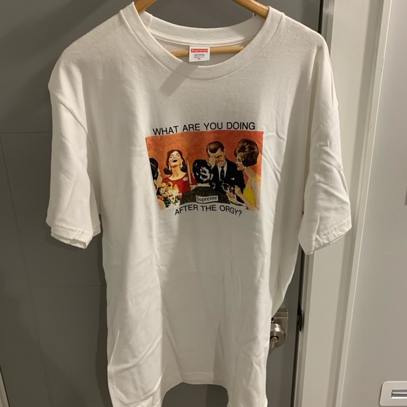 supreme orgy shirt
